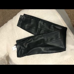 Zara leather pants